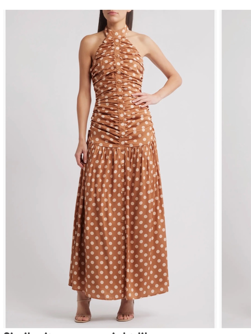 Sonya Moda Nawal Silk Maxi Dress size L